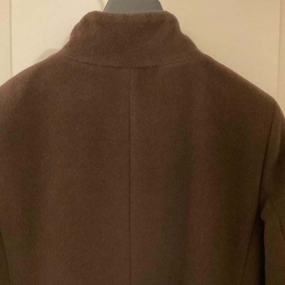 Women’s Long Coat, Angola 65% and Wool 35%, Made in Japan - Picture 7 of 11